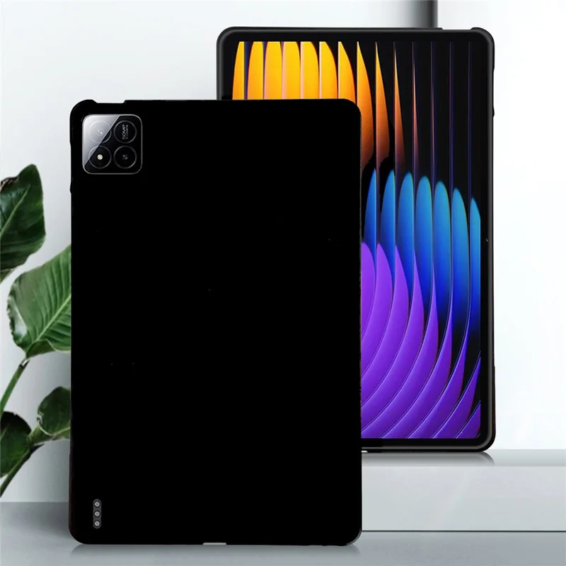 Obudowa do Xiaomi Pad 7 / Pad 7 Pro, cienka matowa obudowa ochronna z TPU - Czarny