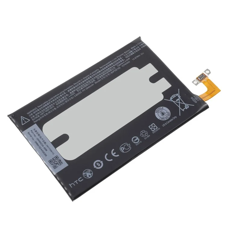 3,85 v 2840mAh Batterie Für HTC One M9 Ersatzbatterie B0PGE100 Wiederaufladbares Teil (ohne Logo)