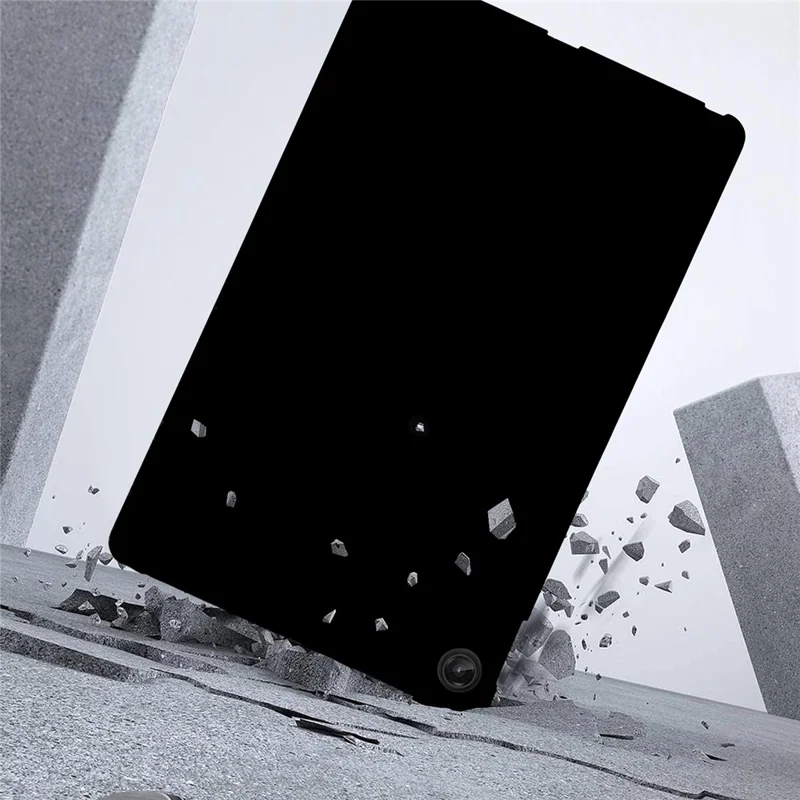 Étui pour Lenovo Tab M10 Plus (3e génération) - Étui de protection en TPU mat mince - Noir