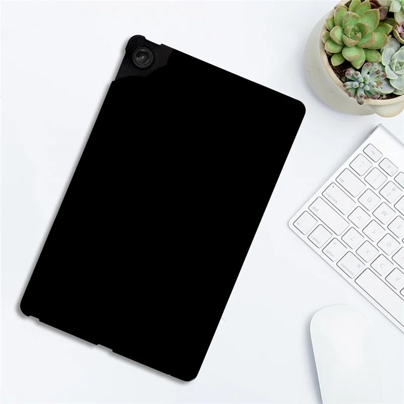 Étui pour Lenovo Tab M10 Plus (3e génération) - Étui de protection en TPU mat mince - Noir