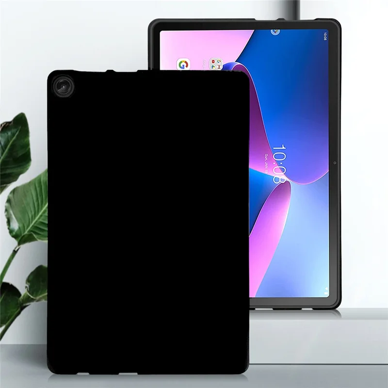 Lenovo Tab M10 (Gen 3) Hülle Slim Matte TPU Schutzhülle - Schwarz