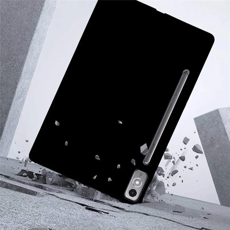 Custodia Lenovo Tab P12 Slim Matte TPU Protezione Tablet - Nero