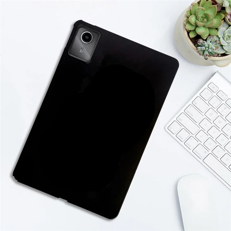 For Lenovo Tab M11 / Xiaoxin Pad 11 2024 Case Slim Matte TPU Protective Tablet Cover - Black