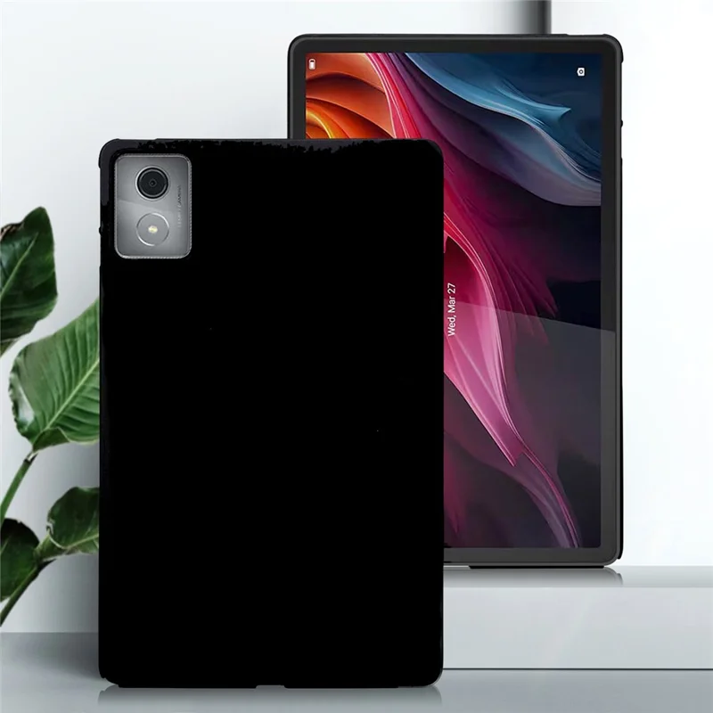 غطاء لوحي لجهاز Lenovo Tab K11 Plus / Tab M11 Plus / Xiaoxin Pad Plus (2024)، غطاء واقي رفيع من مادة TPU بلون أسود غير لامع