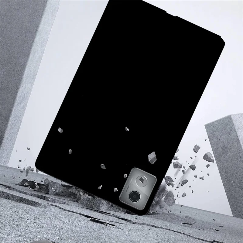 غطاء لوحي لجهاز Lenovo Tab K11 Plus / Tab M11 Plus / Xiaoxin Pad Plus (2024)، غطاء واقي رفيع من مادة TPU بلون أسود غير لامع