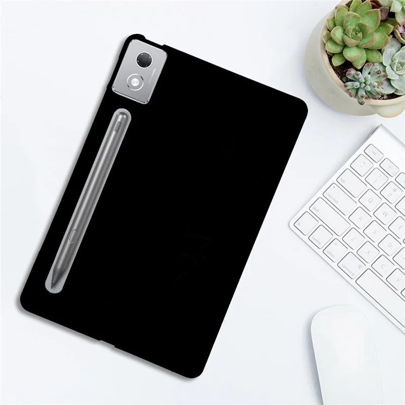 Für Lenovo Tab P12 Pro 12.7 2025 / Xiaoxin Pad Pro 12.7 (2025) Hülle Slim Matte TPU Schutzhülle - Schwarz