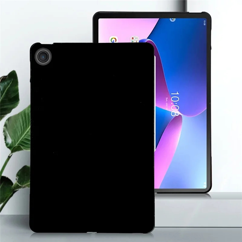 Custodia per Lenovo Tab 10.1 (2025) - Nera, Sottile, Opaca, Protettiva in TPU