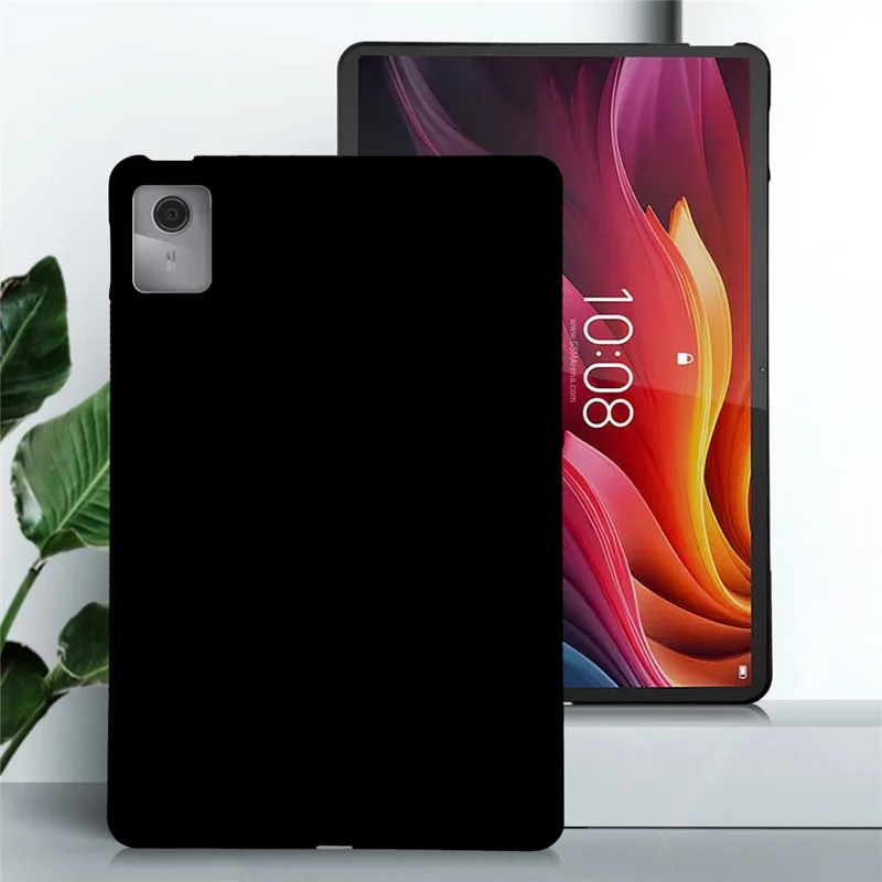 For Lenovo Tab K11 Gen 2 / Idea Tab / Xiaoxin Pad 11 2025 Case Slim Matte TPU Protective Tablet Cover - Black