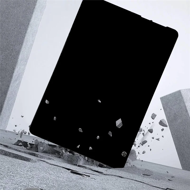 For Huawei MediaPad T5 10,1 Tomme Slebet TPU Beskyttelsesdæksel - Sort