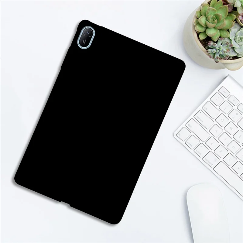 For Huawei MatePad SE 11 Case Slim Matte TPU Protective Tablet Cover - Black