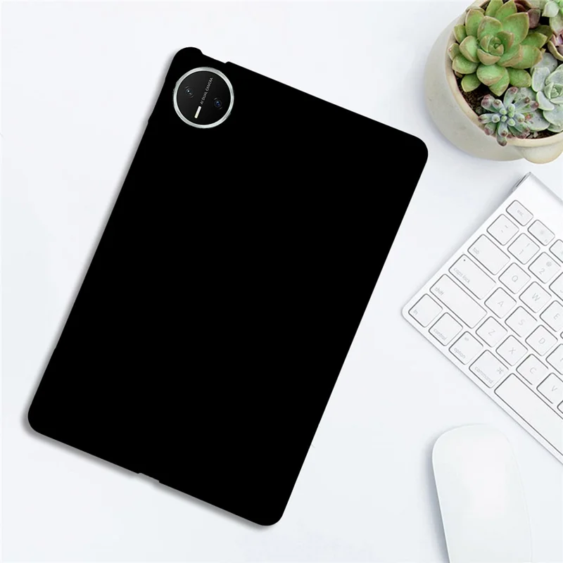 For Huawei MatePad Mini Case Slim Matte TPU Protective Tablet Cover - Black
