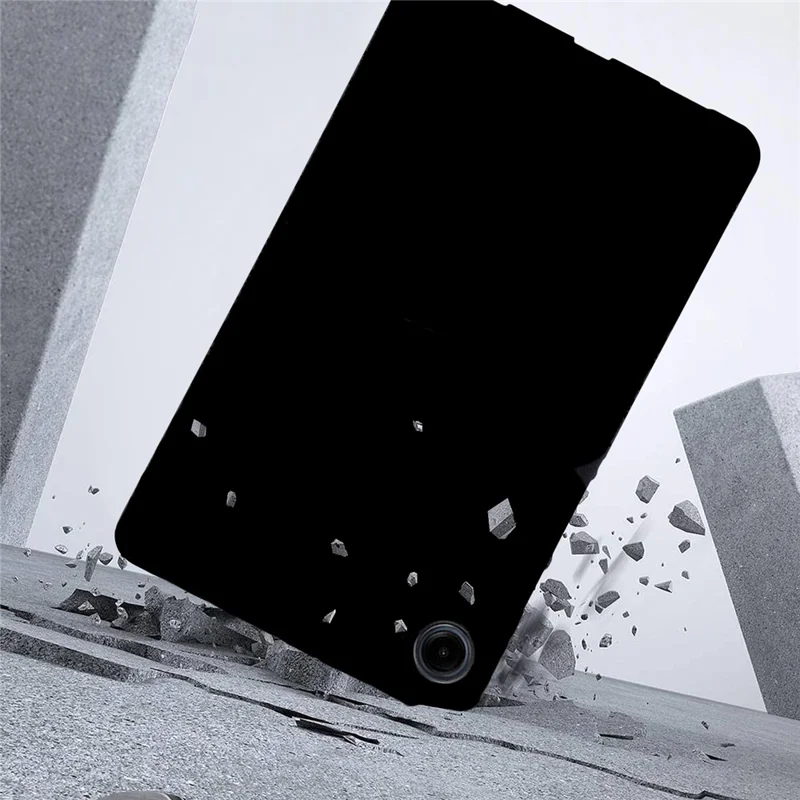 Cienka matowa obudowa TPU do Samsung Galaxy Tab A11 / Tab A9, ochronna obudowa na tablet - Czarny