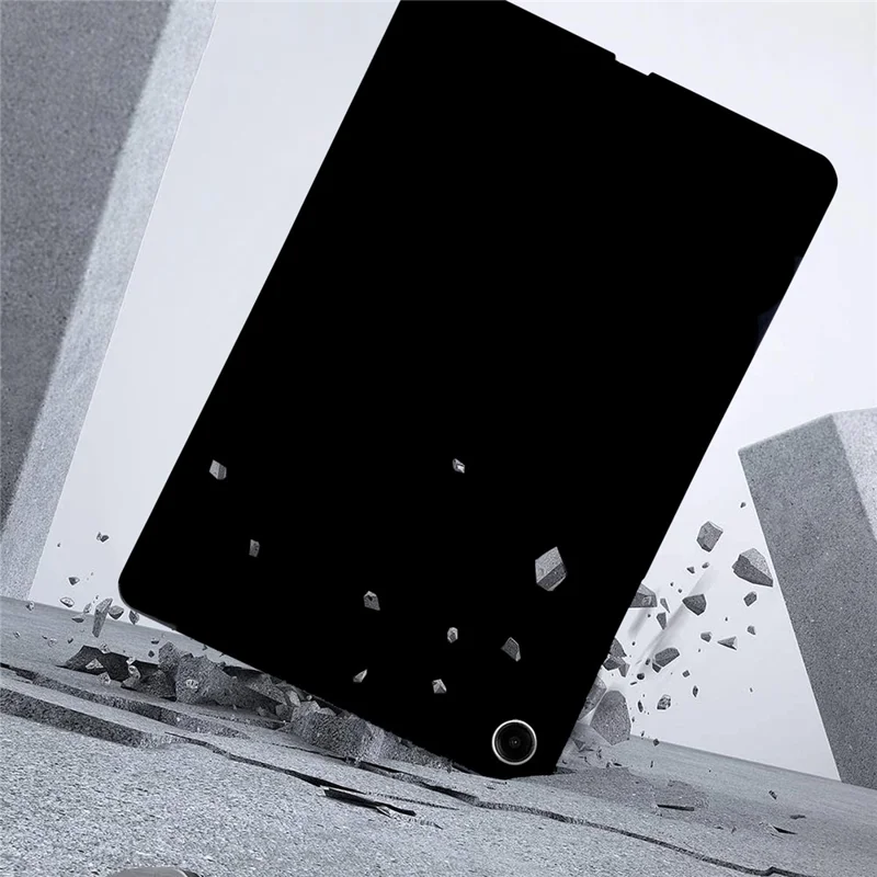 For Samsung Galaxy Tab A11+ / Tab A9+ Case Slim Matte TPU Protective Tablet Cover - Black