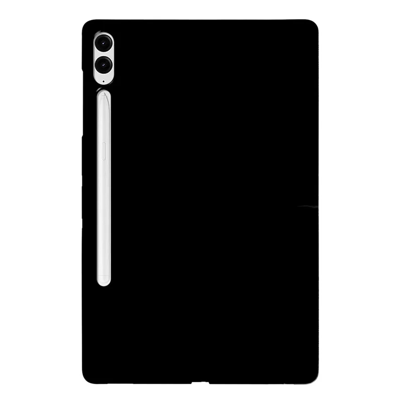 Custodia per tablet per Samsung Galaxy Tab S10+ / Tab S9+ / S9 FE+, cover protettiva in TPU opaco slim - Nero
