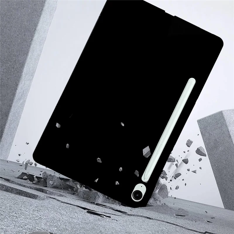 Чехол для планшета Samsung Galaxy Tab S10 FE / S10 Lite / S9 / S9 FE, тонкий матовый защитный TPU-чехол - Черный