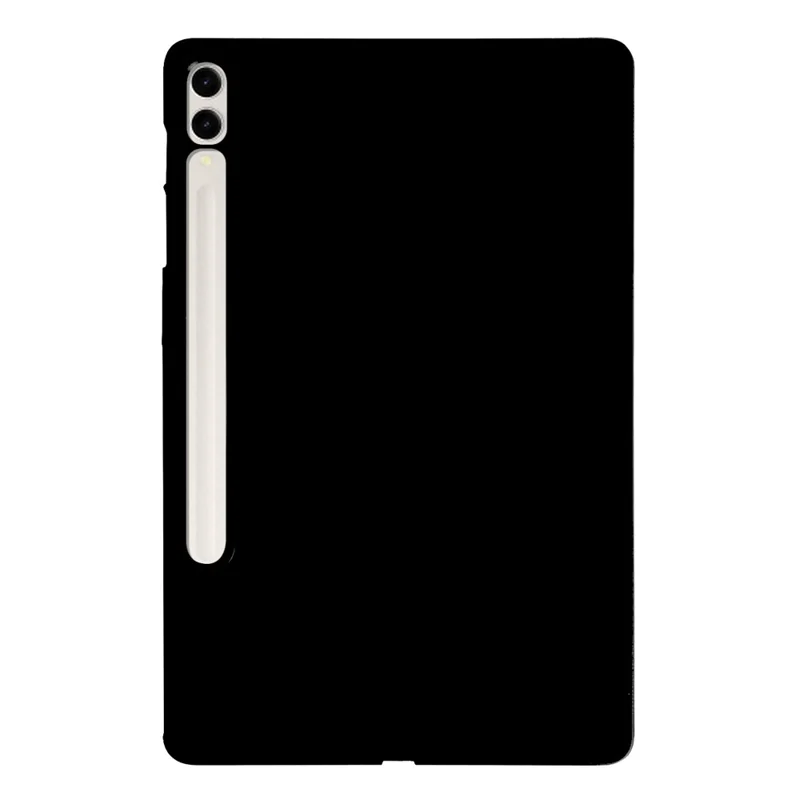 Tabletlock för Samsung Galaxy Tab S8+ / S7+ / S7 FE, Slim Matt TPU Skyddshölje - Svart