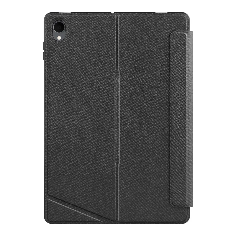 For Samsung Galaxy Tab S11 Leather Case + Bluetooth-Compatible Keyboard with Backlight Trackpad