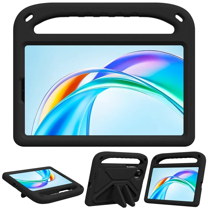 For Honor Pad X7 Case Hand Grip Kickstand Tablet EVA Cover - Black
