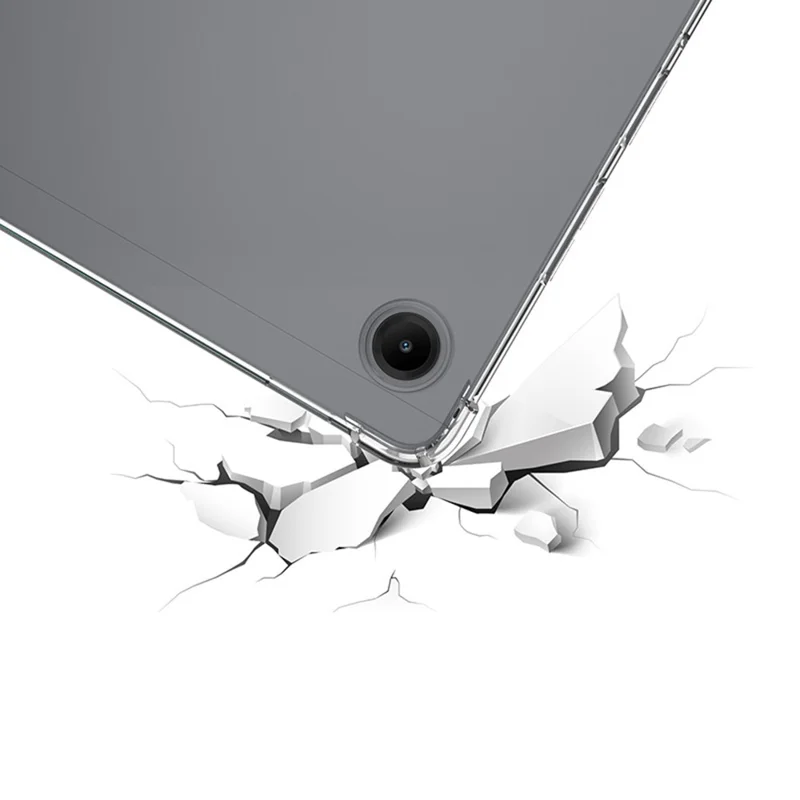 For Samsung Galaxy Tab A11 / A9 Case Four Corner Shockproof Clear Tablet TPU Cover