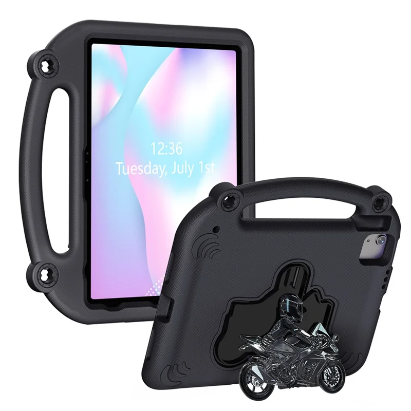 Custodia EVA per cavalletto moto per iPad (2025) / 10.9 (2022) / Air 11 (2025) / (2024) / Air (2022) / (2020) / Pro 11 (2025) / (2024) / (2022) / (2021) / (2020) / (2018) - Nero