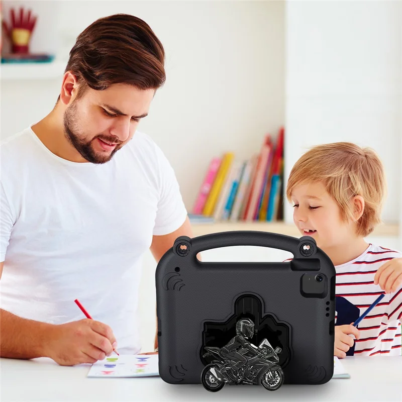 Custodia EVA per cavalletto moto per iPad (2025) / 10.9 (2022) / Air 11 (2025) / (2024) / Air (2022) / (2020) / Pro 11 (2025) / (2024) / (2022) / (2021) / (2020) / (2018) - Nero