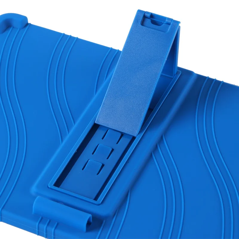 For Xiaomi Redmi Pad 2 Pro Case Adjustable Kickstand Silicone Tablet Protective Cover - Dark Blue