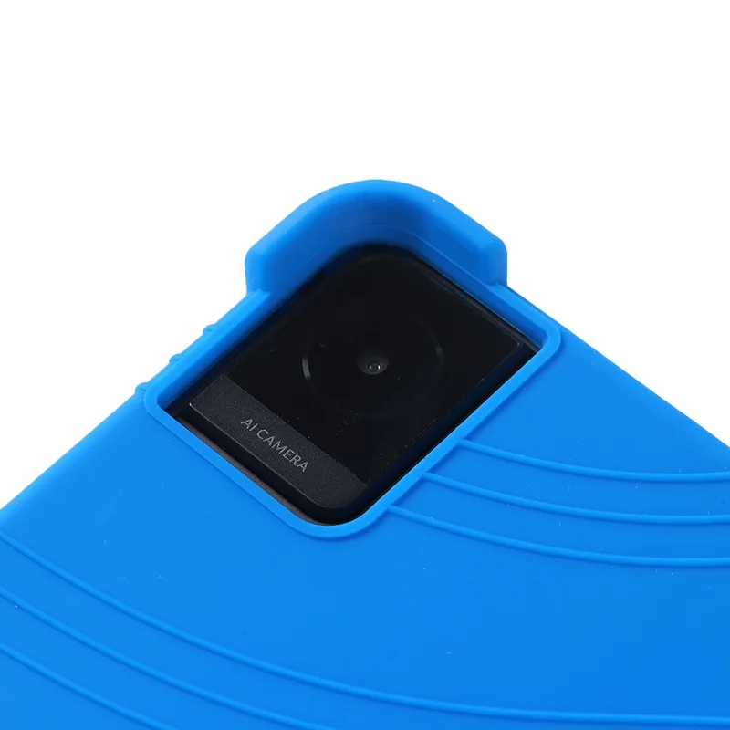 Für TCL Tab 10L Gen4 10.1 Zoll Hülle mit einstellbarem Ständer, Silikon-Tablet-Schutzhülle - Dunkelblau