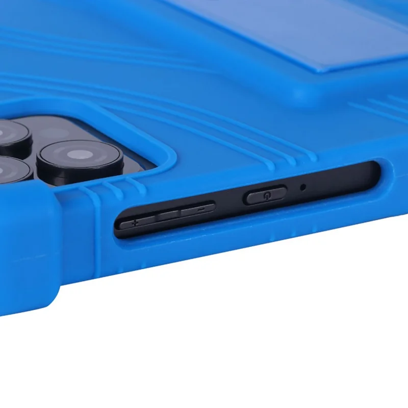 For BNCF BPad Mini Case Adjustable Kickstand Silicone Tablet Protective Cover - Dark Blue