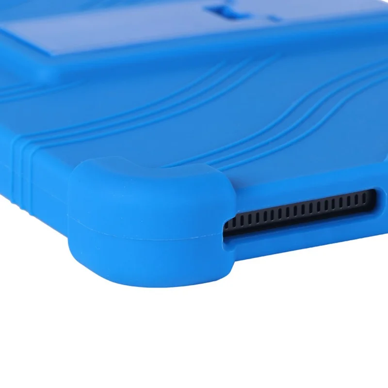 For BNCF BPad Mini Case Adjustable Kickstand Silicone Tablet Protective Cover - Dark Blue