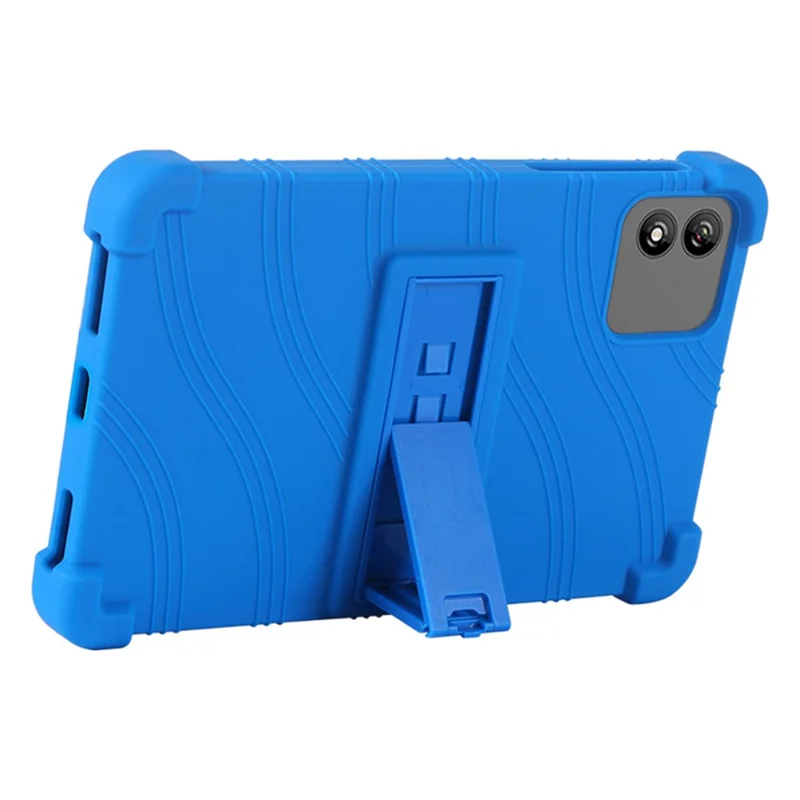 For BNCF BPad Mini Case Adjustable Kickstand Silicone Tablet Protective Cover - Dark Blue