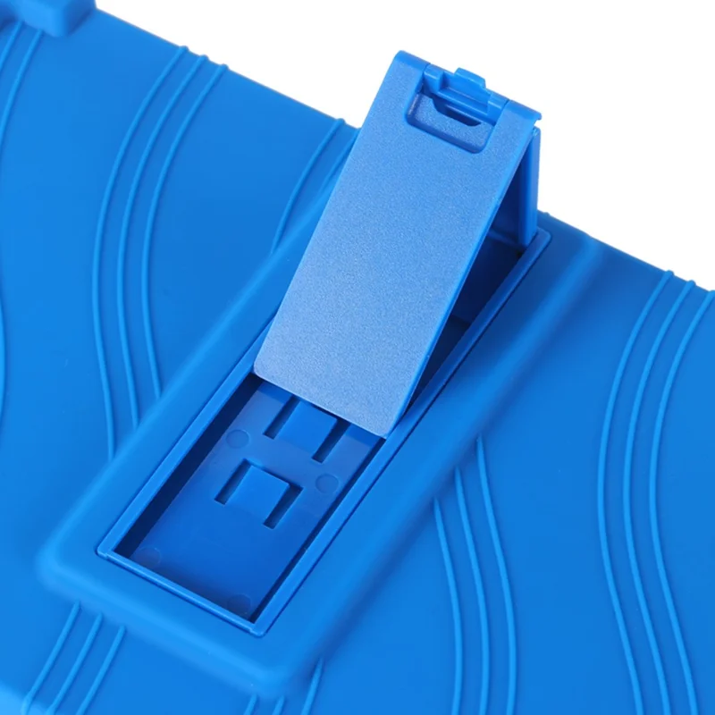 For BNCF BPad Mini Case Adjustable Kickstand Silicone Tablet Protective Cover - Dark Blue