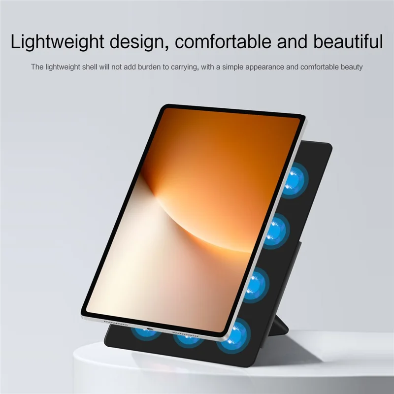 For Honor MagicPad 3 Pro Leather Case Origami Stand Magnetic Tablet Cover Auto Wake / Sleep