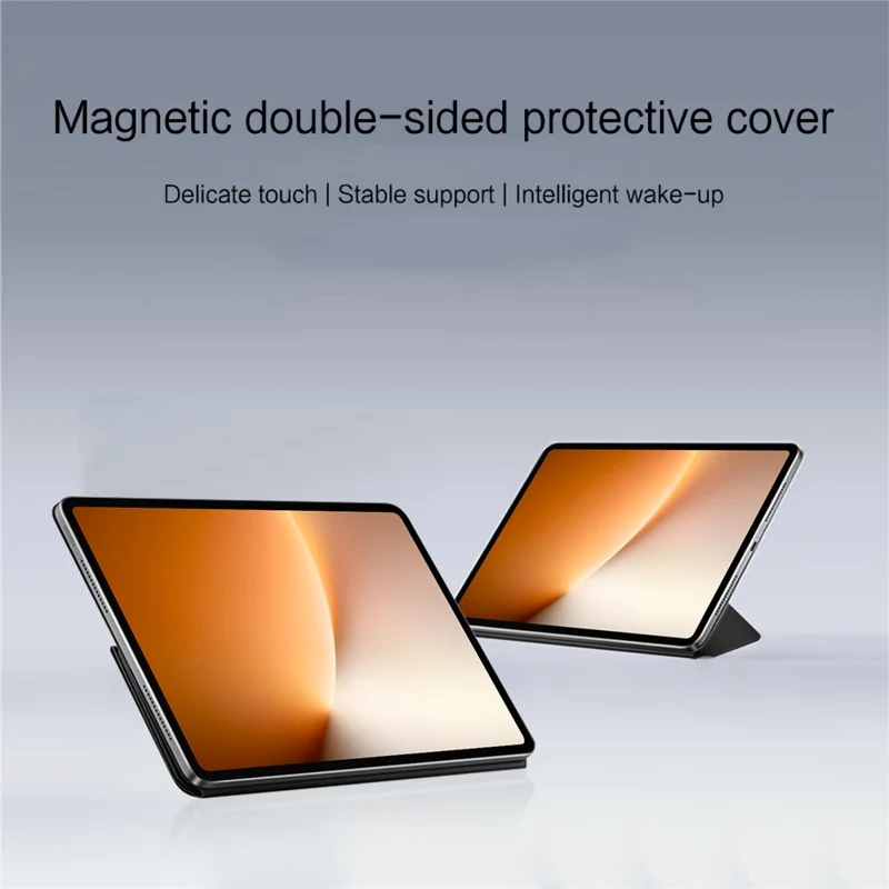 For Honor MagicPad 3 Pro Leather Case Origami Stand Magnetic Tablet Cover Auto Wake / Sleep