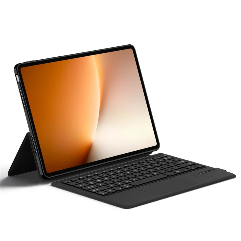 For Honor MagicPad 3 Pro Lederetui + Touchpad Bluetooth-kompatible Tastatur mit Hintergrundbeleuchtung