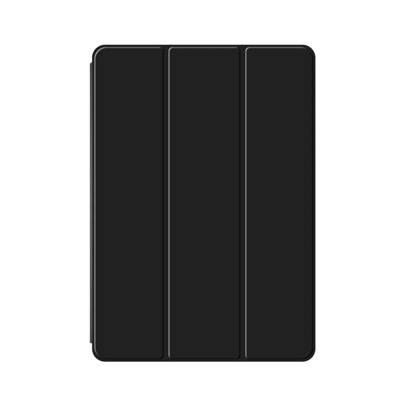 For Honor MagicPad3 Case PU Leather TPU Back Trifold Stand Tablet Cover - Black
