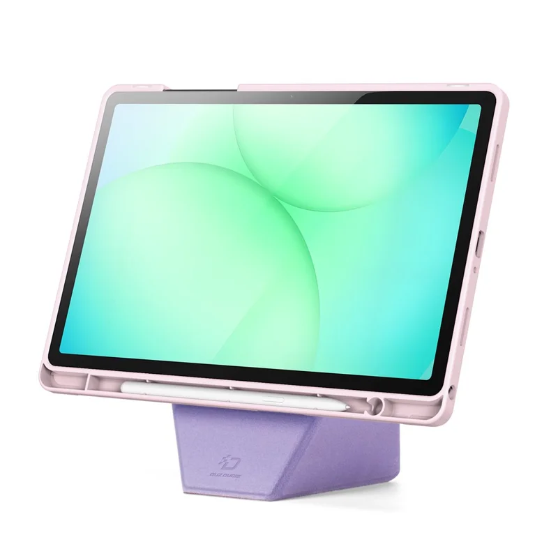 Étui pour tablette Samsung Galaxy Tab A9+ de DUX DUCIS Vers Series - Multifonction Pliable Support en Cuir - Rose