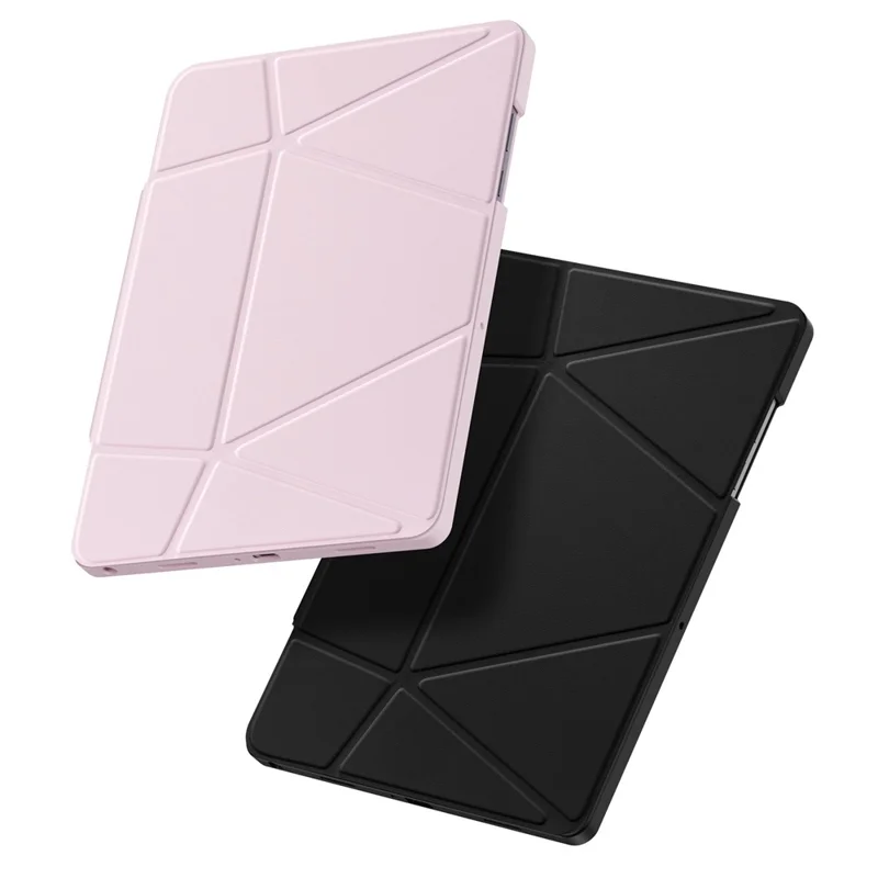 Étui pour tablette Samsung Galaxy Tab A9+ de DUX DUCIS Vers Series - Multifonction Pliable Support en Cuir - Rose
