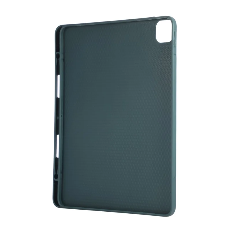 Custodia per tablet per iPad Air 11 (2025) / (2024) / Air (2022) / (2020) / Pro 11 (2022) / (2020) / (2018) Supporto per cavalletto PU + Copertura TPU con cinturino da polso / Slot per penna - Verde