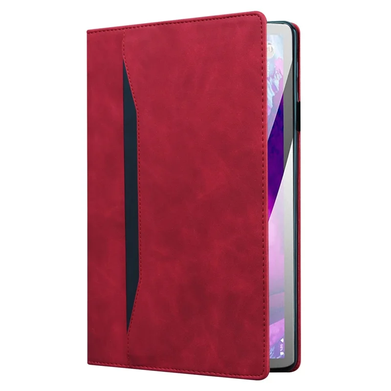 Tablet Case For Xiaomi Redmi Pad Pro / Pad Pro 5G / Pad 2 Pro PU Leather Protective Folio Cover with Card Holder - Red