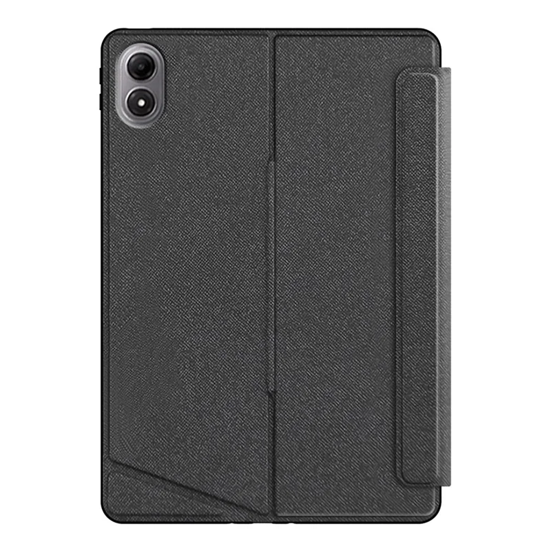 For Xiaomi Redmi Pad 2 Pro Leather Case + Bluetooth-Compatible Keyboard with Backlight Trackpad