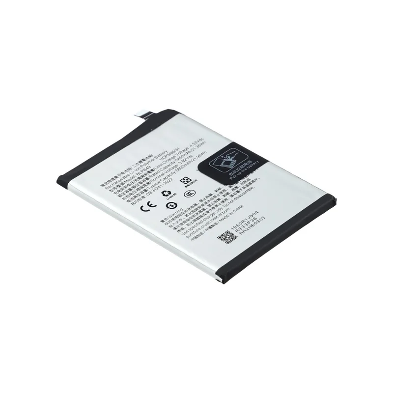 Batteria Assemblaggio Oppo Reno13 5G (Globale) 3,92V 5450mAh Li-Polimero Parte (Senza Logo) (Codice: BLPB49)