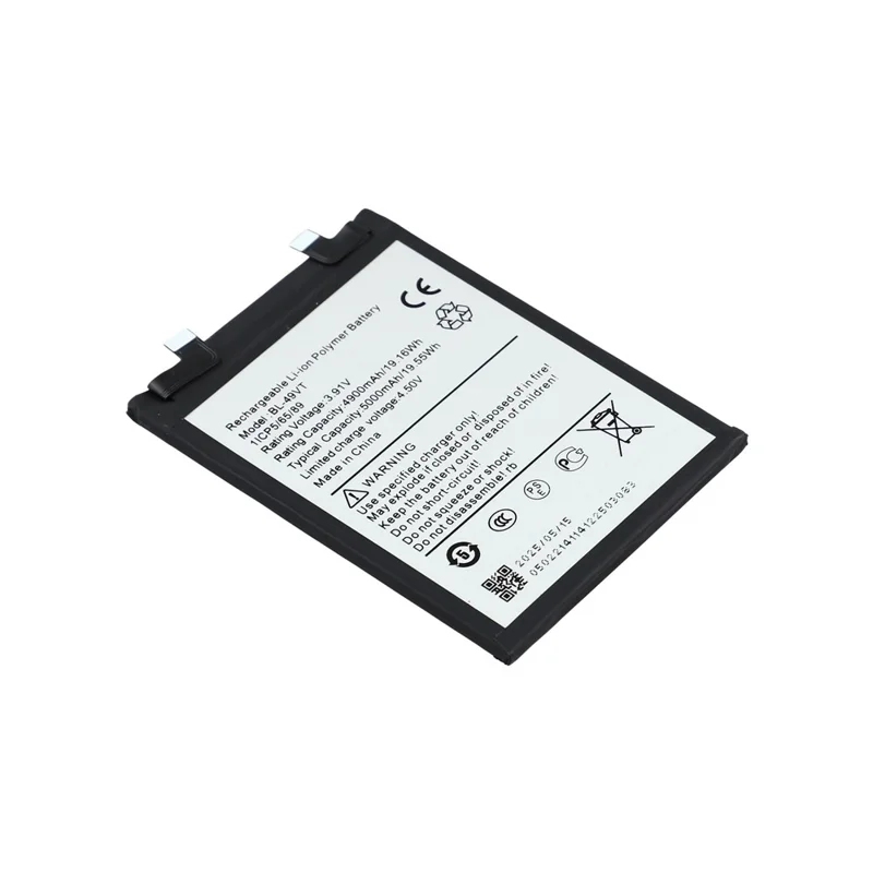 لبطارية ليثيوم بوليمر 3.91 فولت 4900 مللي أمبير في الساعة لجهاز TECNO Camon 30 4G (بدون شعار) (الترميز: BL-49VT)