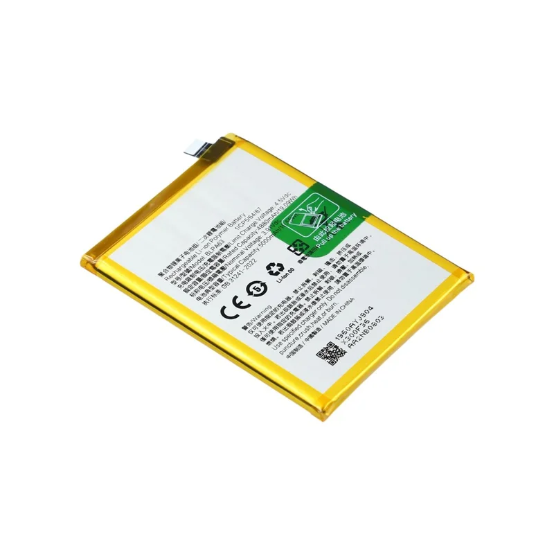 For Oppo Reno12 Pro 5G (China) 3.91V 4880mAh Li-Polymer Battery Assembly Part (Without Logo) (Encode: BLPA63)