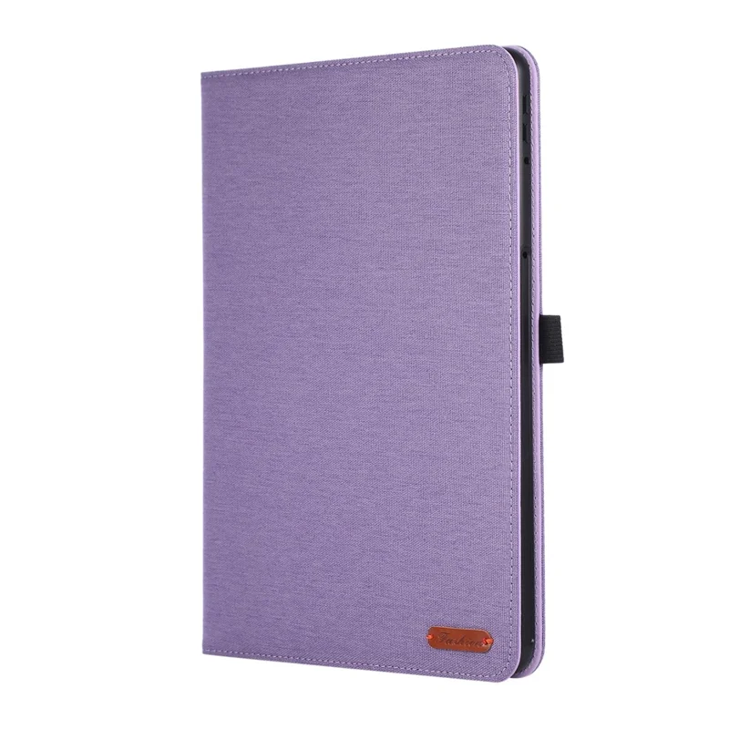 For Huawei MatePad 11.5 2025 Case with Stand Card Holder Cloth Texture Leather Tablet Cover - Purple
