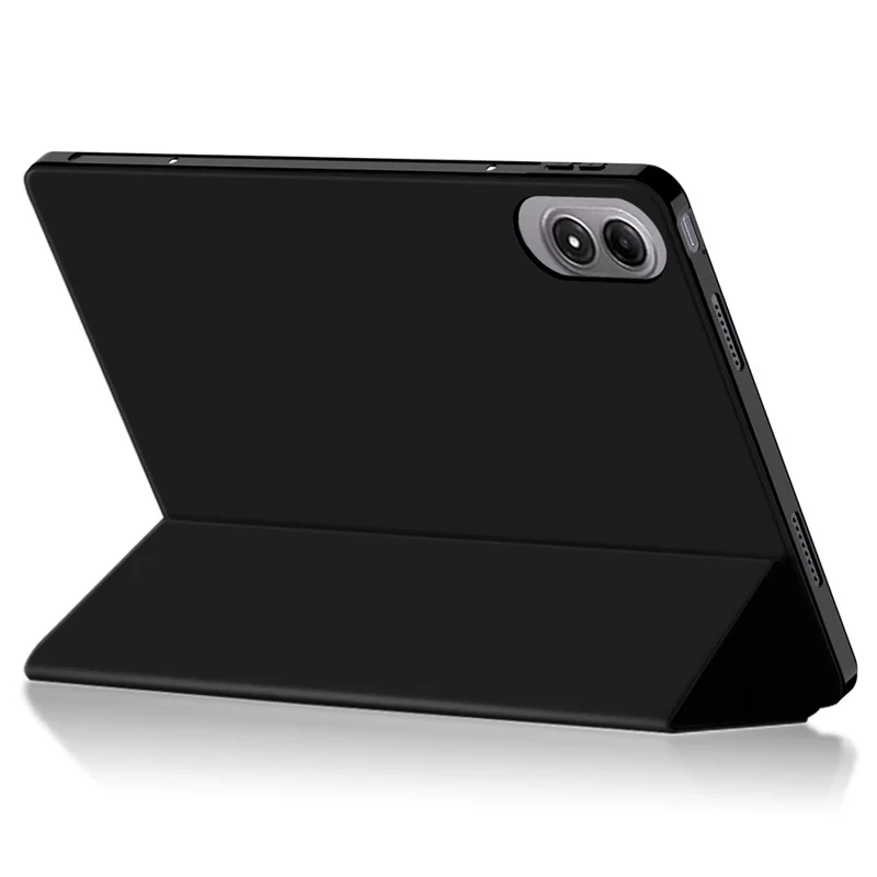 Til Xiaomi Redmi Pad 2 Pro Case PU-læder TPU bagside Trifold stand Tabletbeslag - Sort