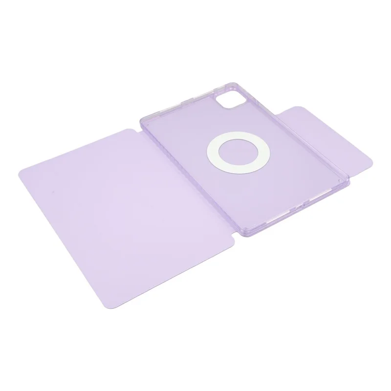 Fodral för Honor MagicPad 2 12,3 tum / Pad GT Pro, vikbar ställfunktion, magnetiskt läderfodral till surfplatta - Lila