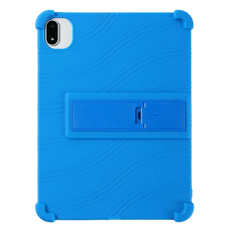 Per Oppo Pad 5 / vivo Pad5e Custodia con Supporto Regolabile in Silicone Protezione Tablet - Blu Scuro