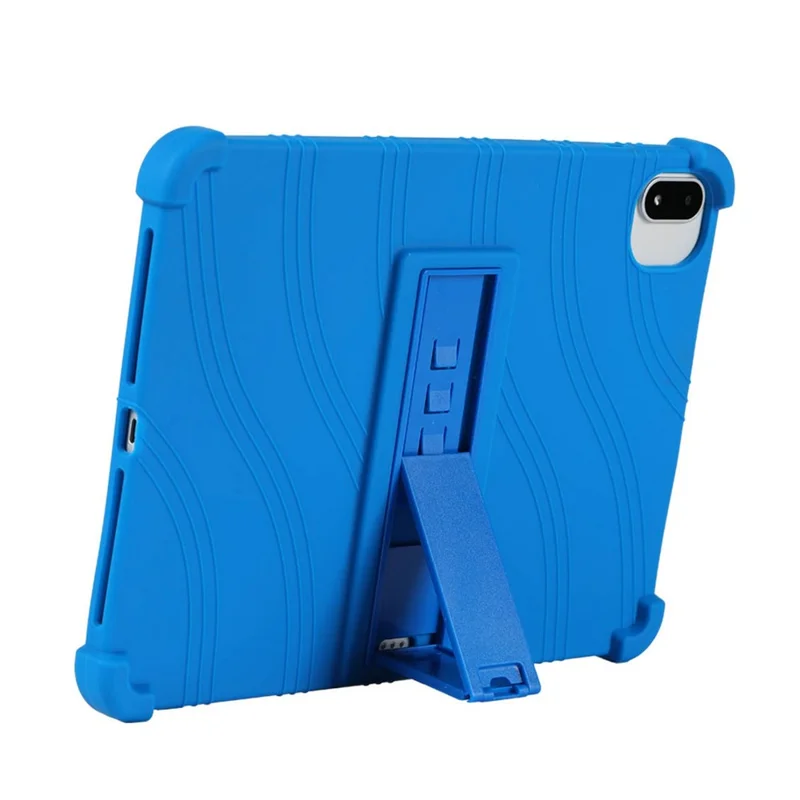For Oppo Pad 5 / vivo Pad5e Case Adjustable Kickstand Silicone Tablet Protective Cover - Baby Blue