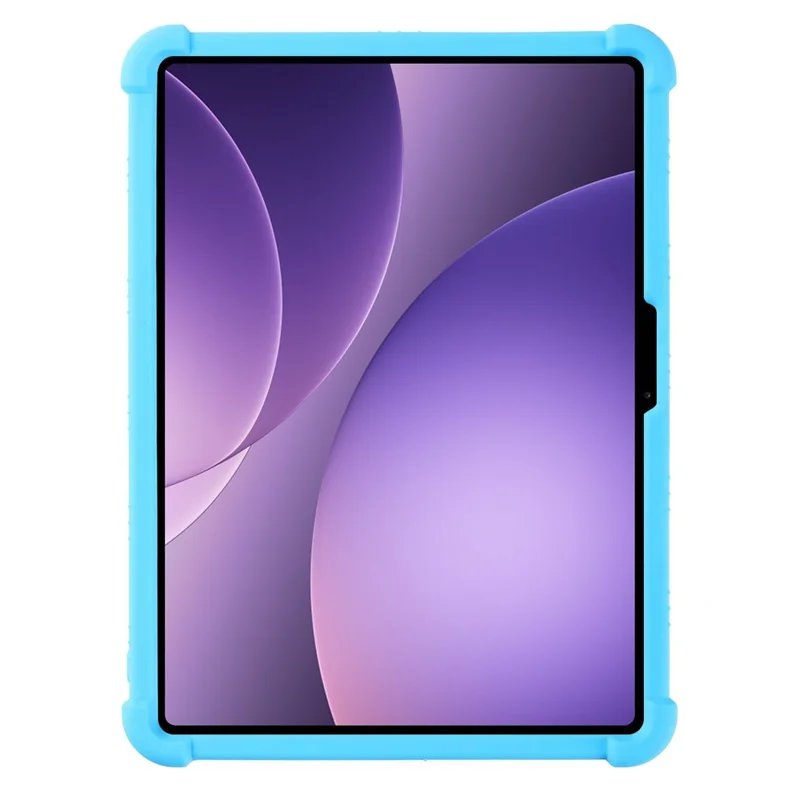 For Oppo Pad 5 / vivo Pad5e Case Adjustable Kickstand Silicone Tablet Protective Cover - Baby Blue