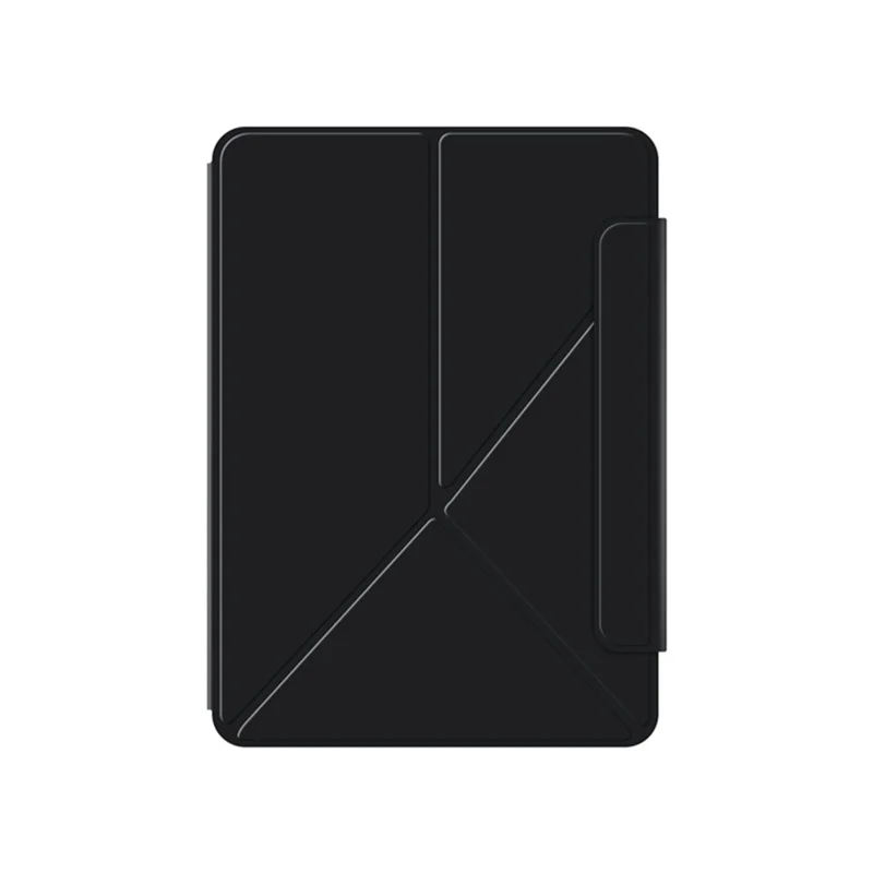 Étui en cuir Origami Stand Magnétique pour iPad Pro 13 (2025) / (2024) - Noir
